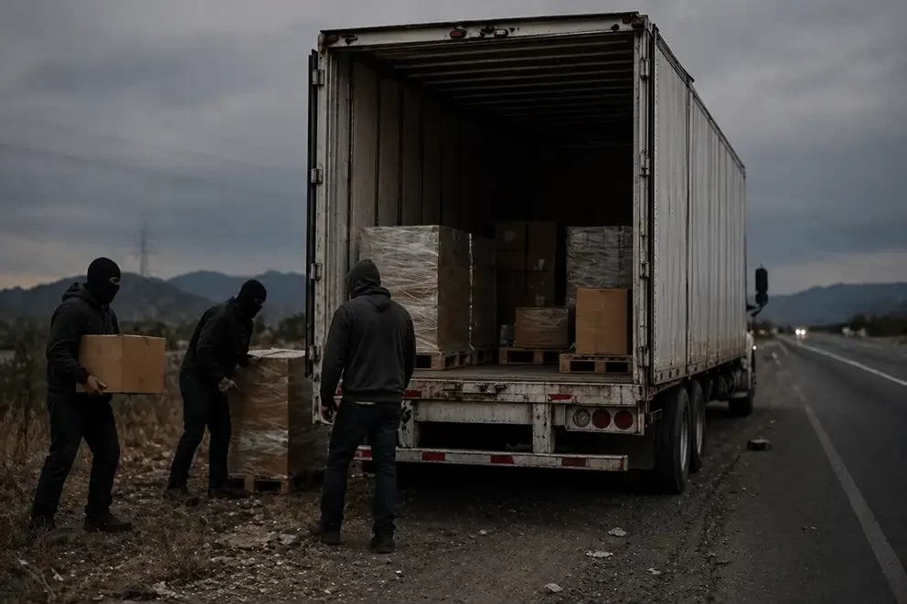 Robo de carga en mexico